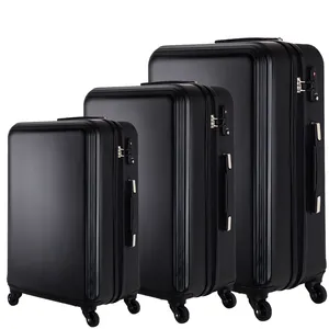 حقائب سفر ABS + PC تحمل على عربة حقائب حار سالينج دائم مقاوم للماء النساء حقيبة الرجال عجلات الدوار