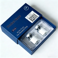 Boîtes à peptides personnalisées de qualité supérieure 2ml 3ml 5ml Écologiques Recyclables Durables Conception gratuite Impression de données variables Usine