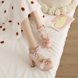 Chaussures à plateforme pour femmes, talons hauts, sangle à boucle, antidérapantes, légères, printemps, été, hiver - Product Image 3