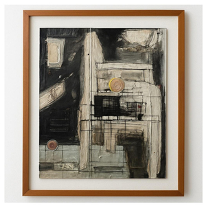 Nhật Bản hiện đại nội thất ghế đối tượng phòng khách thiết kế tường sơn cho trang trí - Product Image 1