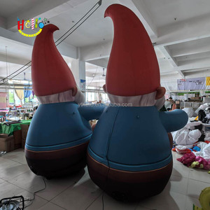 Décoration de jardin gonflable de Noël, gnome de Noël pour l'extérieur - Product Image 4