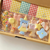 Petit Ours Sucré Glaçage Glutineux Fleur 2g en Vrac Décoration de Gâteau Bouquet Bougie pour Ballon