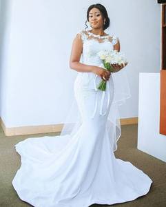 S467A 2025 Custom Made <b>Lace</b> Wedding Gown Bride Vestido De Noiva With Chapel Train Printed Technique Ball Gown Dresses - Product Image 1