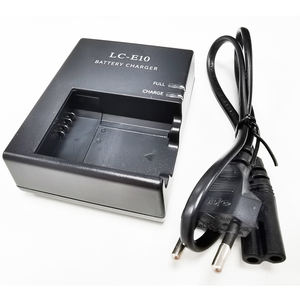 LC-E10/ई LC-E10C बैटरी चार्जर के लिए LP-E10 eos 1100d 4000d 3000d 1200d 1300d 1500d X50 विद्रोही t3 eu मानक प्लग - Product Image 5