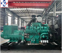 Groupe électrogène diesel HFO 1 MW 1000 kW, station d'alimentation industrielle, marque KR, groupe électrogène haute efficacité pour les entreprises électriques