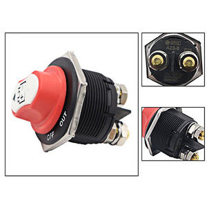 Interruptor de desconexión de batería, clasificación de corriente intermitente, 200 Amperios, 32VDC, máximo 1000A, 5 segundos, 300A - Product Image 3