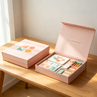 Caja de Regalo con Tarjetas Cognitivas de Papel Impresas Personalizadas, Rompecabezas Educativos para Niños en Edad Preescolar, Rompecabezas con Logotipo Personalizado de la Marca Culturalpuzzle