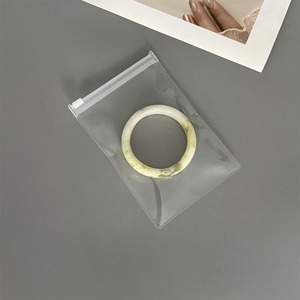 Sacs de rangement transparents pour bijoux en EVA de haute qualité – Sacs de rangement portables roses avec fermeture éclair pour bracelets et boucles d'oreilles, anti-poussière - Product Image 3