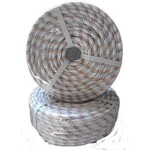 El fabricante suministra cuerda de escalada de poliéster blanca de 9 mm y 50 m, cuerda para escalada en roca y cuerda de extensión para exportación. - Product Image 2