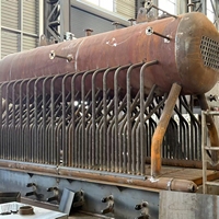 Chaudière à vapeur à tubes de fumée à tambour unique longitudinal DZH à installation rapide, alimentée au charbon, pour l'alimentation en chaleur des usines chimiques