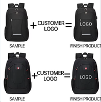 Sac à dos pour ordinateur portable en polyester avec port USB, 15,6 pouces, pour hommes – Vente chaude en gros de Chine