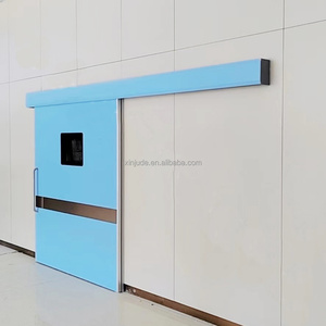 Portes médicales hermétiques battantes et coulissantes pour salles d'opération hospitalières et applications en salle blanche - Product Image 1