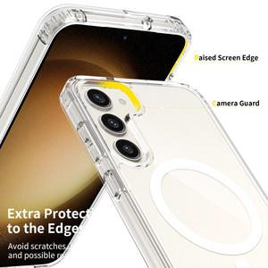 เคสใสกันกระแทก ป้องกันเหลือง สำหรับ <span class=keywords><strong>Samsung</strong></span> <span class=keywords><strong>Galaxy</strong></span> S23 Plus  แบบแม่เหล็ก สำหรับ <span class=keywords><strong>Samsung</strong></span> <span class=keywords><strong>Galaxy</strong></span> S23 S23 Plus - Product Image 4