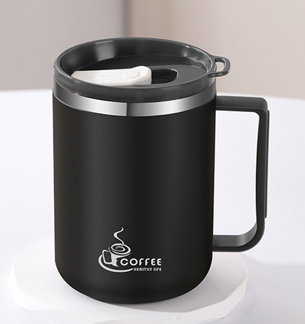 Black yao black 304-single cup push lid