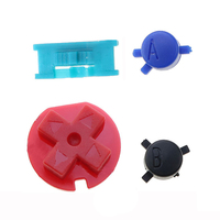 A B Boutons En Caoutchouc D-pad pour Nintendo Jeu GBC Console Bouton Silicone Gameboy Clés Claviers GBC Conducteur En Caoutchouc Pad