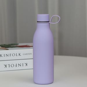 Premium Coke Style Stainless Insulated <b>Bottle</b>, Small Mouth Vacuum Structure Holds Hot Cold Liquid for Long Road Driving Trips - Product Image 5