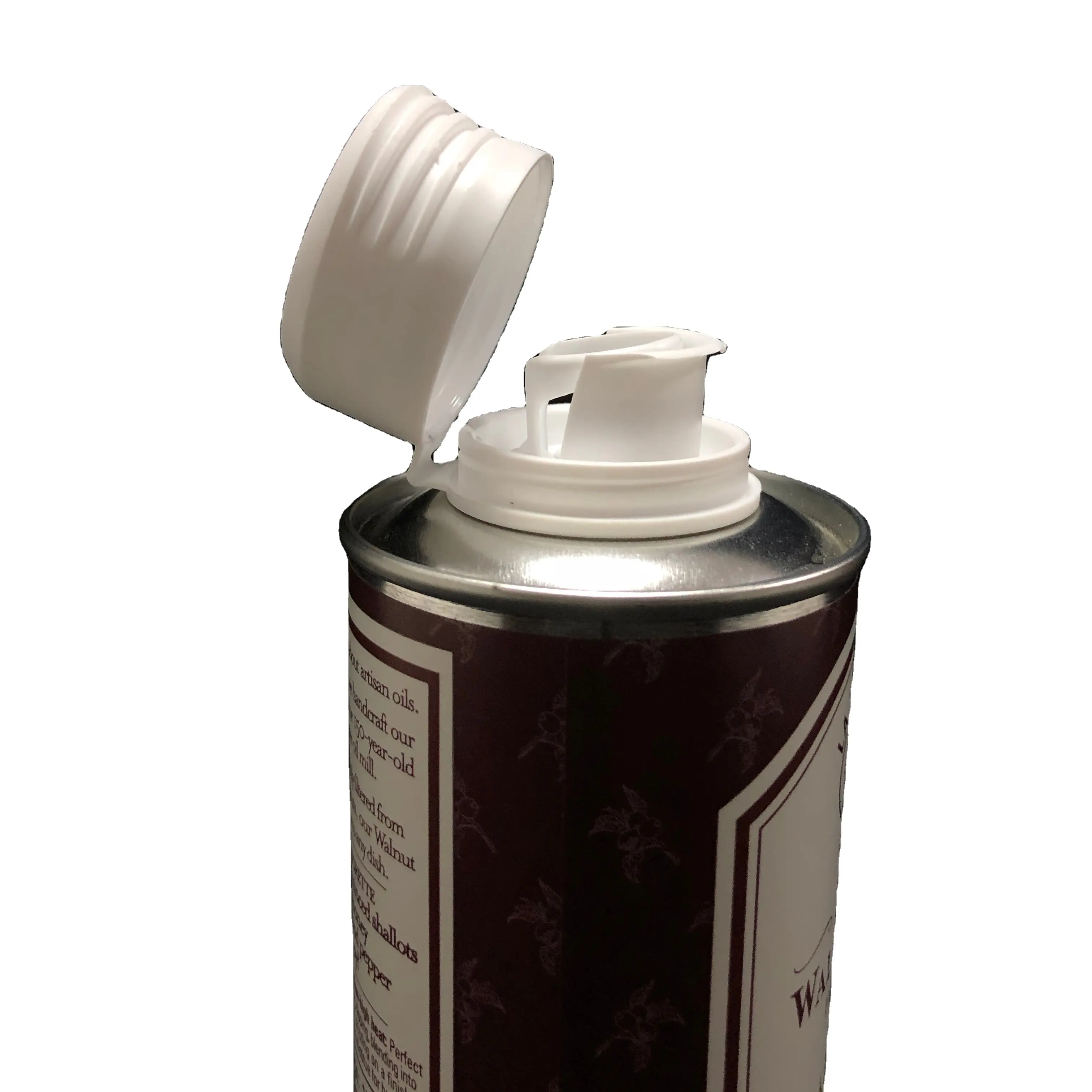 Flip top tappo di bottiglia 28 millimetri con rosso di Plastica flip top cap per 500ml 250ml aerosol barattoli di latta bottiglia fornitore Della Cina
