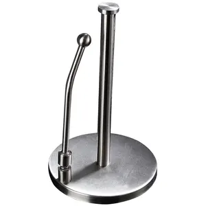 Countertop Toilet Metal Standing one hand paper towels kitchen tissue holder