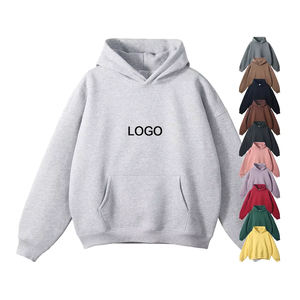 Sudadera con Capucha Extra Grande Unisex de Invierno, 100% Algodón de Alta Calidad, con Logotipo Personalizado y Patrón de Letras - Product Image 1