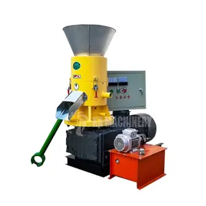 Latest Biomass Wood Pellet Mill Efficient Milling Machine for Home Use Sawdust Granulator for Oak Tree Branches Utilization