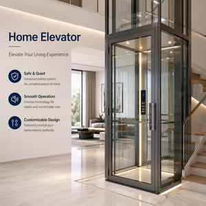 Ascensor Residencial Vertical de 400 kg para Pasajeros, Elevador para el Hogar - Product Image 2