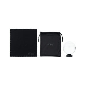 Bola de Cristal Fotográfica con Soporte y Bolsa de Microfibra, Accesorio Decorativo y de Fotografía (3-1/5\" de Diámetro, Cristal K9 Transparente) - Product Image 6
