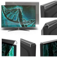 Filtre de confidentialité anti-reflet anti-espionnage anti-éblouissement en verre trempé 2.5D pour écran d'ordinateur portable, protection d'écran de haute qualité AAA, dureté 8-9H, 19.5