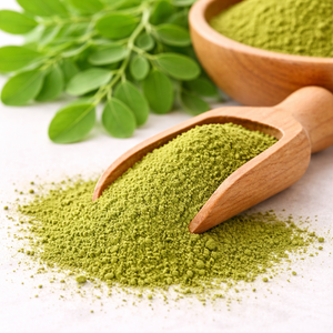 Moringa Leaf Powder Natural Herbal Powder Fine Ground Green Superfood for Smoothies Cooking and Bulk Supply - Product Image 2