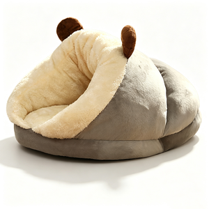 New pet <b>nest</b> winter burst cat dog slippers <b>nest</b> warm cat <b>nest</b> dog <b>nest</b> fleece thick small dog <b>nest</b> - Product Image 2