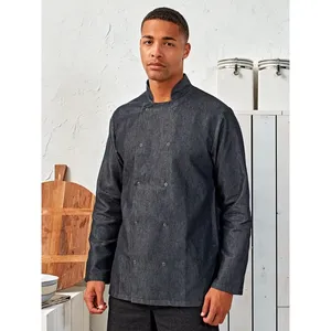 Giacca da Chef in Denim merchandising. - Product Image 1
