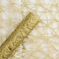 Papier d'emballage floral en raphia ajouré Evergreenwrap, papier de doublure intérieure pour bouquet à texture riche, matériau DIY fait main