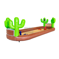 Juego Inflable de Lanzamiento de Herraduras - Material de PVC Ecológico para Deportes al Aire Libre