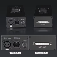 Sistema de Diseño Profesional para Iluminación Rápida, Control de Láser, Hardware y Software, Ilda DMX CAT6, Aleación de Aluminio, Regulable, Logotipo, IP33