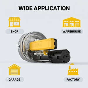 Moteur central pour <span class=keywords><strong>volet</strong></span> <span class=keywords><strong>roulant</strong></span> 100H 120H avec télé<span class=keywords><strong>commande</strong></span> multifonction pour porte à enroulement - Product Image 4
