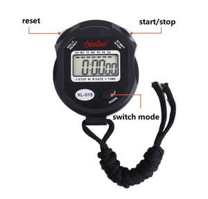 Chronomètre numérique portable professionnel LCD pour le sport avec alarme, cordon et chronographe pour l'entraînement en extérieur – Vente en gros directe usine - Product Image 4