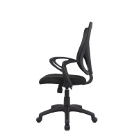 Chaise de bureau ergonomique avec support lombaire, adaptée aux bureaux à domicile, réglable en hauteur, pivotante à 360° °   Chaise en maille pivotante et oscillante