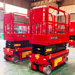 Plataforma Elevadora de Tijera Eléctrica Hidráulica Portátil de Buena Calidad, 6m, 12m, 18m, Mini, Personal, 3.3kw - Product Image 1