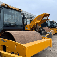 Machinerie de construction, compacteur à marche arrière, 1 tonne, 2 tonnes, 3 tonnes, 4 tonnes, 5 tonnes, machinerie de pavage d'occasion, mini rouleau compresseur vibrant