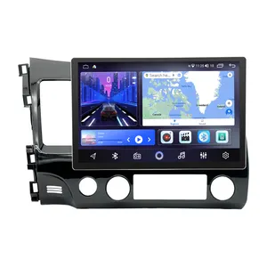 13.1 inch Android 12.0 QLED Touch Screen Car Dvd Player Multimedia Gps Navigation Car Stereo Car Radio For Honda Civic
