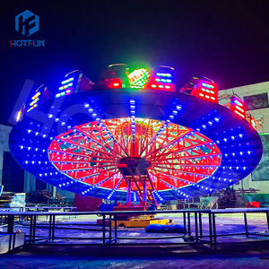 Large Flying Turntable Children's Carnival <b>Ride</b> Fiberglass <b>Outdoor</b> <b>Amusement</b> <b>Equipment</b> CE Certified 10m Diameter 40 Person - Product Image 5