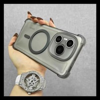   Étui de chargement magnétique sans fil antichoc pour Tecno Spark 40 Pro Plus Spark 20 20C 10 Pro 10C Go 1 Housse transparente