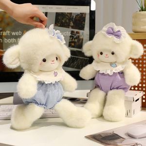 Nuevo y Adorable Peluche de Cordero de Lana, Muñeca de Compañía para Dormir para Niñas, Regalo Reconfortante, 33 cm - Product Image 2