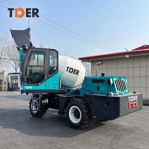 TDER Zelfladende Mobiele Planetaire Diesel Betonmixer Aanhangwagen 2,6m³ Cbm Transport Moddermixer Machine <span class=keywords><strong>Truck</strong></span> Met Pomp - Product Image 6