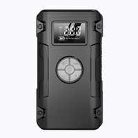 Démarreur de voiture portable 4-en-1 multifonction 400A avec compresseur d'air, gonfleur de pneus et booster de batterie