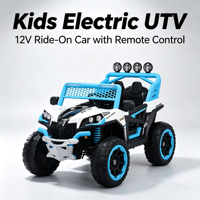 Mobil ATV Listrik Anak Model Baru 4 Roda Besar UTV Mainan Mobil Anak Fitur MP3 Mobil Off-Road Dikendalikan Jarak Jauh