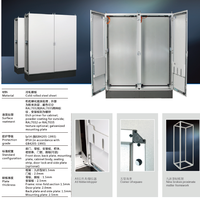 Panneau de commande en alliage d'aluminium personnalisé de la série KP, armoire de distribution électronique