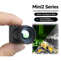 Caméra thermique infrarouge micro LWIR non refroidie 640 pour la détection de mines avec vision nocturne, sécurité IP, CCTV, DVR