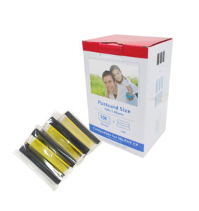 Para <span class=keywords><strong>Selphy</strong></span> CP1500/<span class=keywords><strong>CP1300</strong></span>, juego de <span class=keywords><strong>papel</strong></span> de tinta, cartuchos de 3 colores, 108 hojas, 4x6, <span class=keywords><strong>papel</strong></span> fotográfico para CP1200/CP910/CP740 - Product Image 1