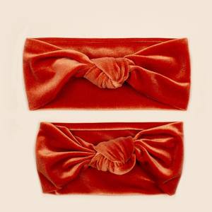 Diadema Elástica Ajustable con Lazo y Mariposa, Personalizada y Linda, para Maquillaje, Juego de Diademas para Mamá e Hija - Product Image 2