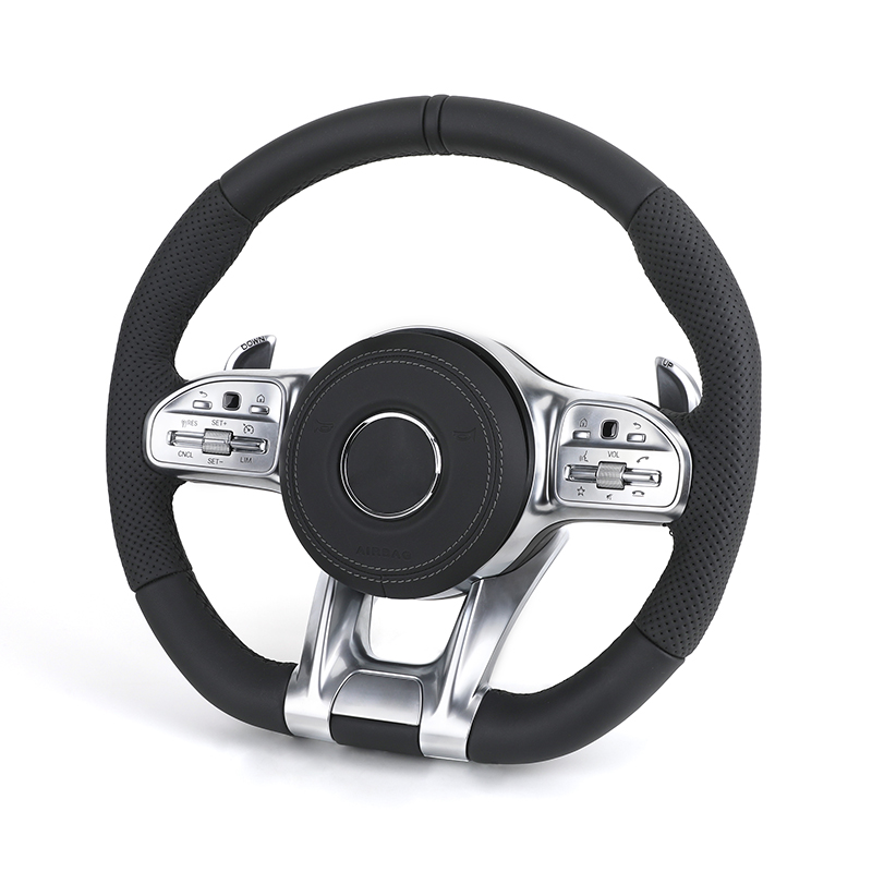Half Perforated Leather+Silver Trim444.44